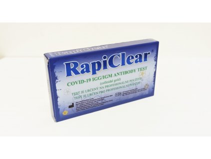 RapiClear® COVID-19 IGG/IGM - Test na protilátky