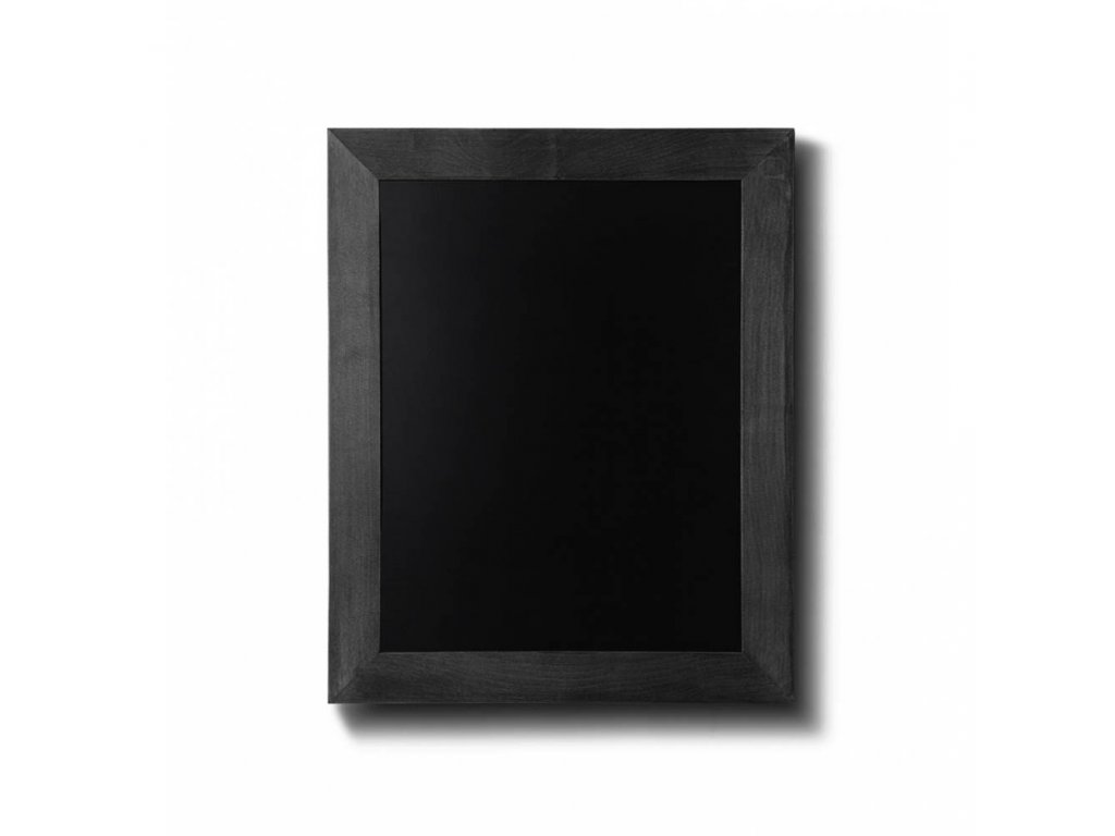 Dřevěná tabule 30 x 40 cm, černá