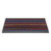 Venkovní čisticí rohož s hliníkovým nájezdem Outline 50 x 80 x 2,2 cm, vícebarevná