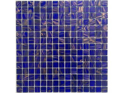 Skleněná mozaika MSG50 modrá žíhaná