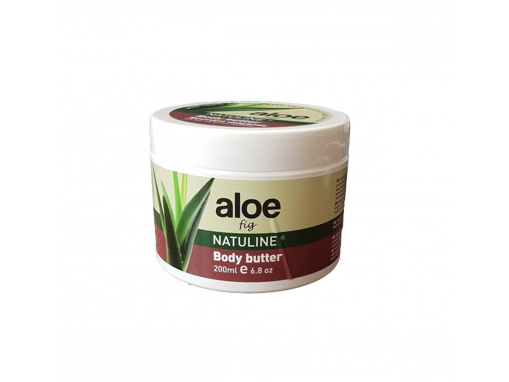 Natuline Aloe tělové máslo fíky 200 ml