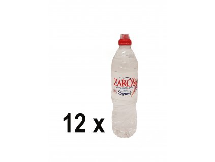 Minerální voda ZARO’S neperlivá 0,75 l PET SPORT (12 x 0,75 l - karton)