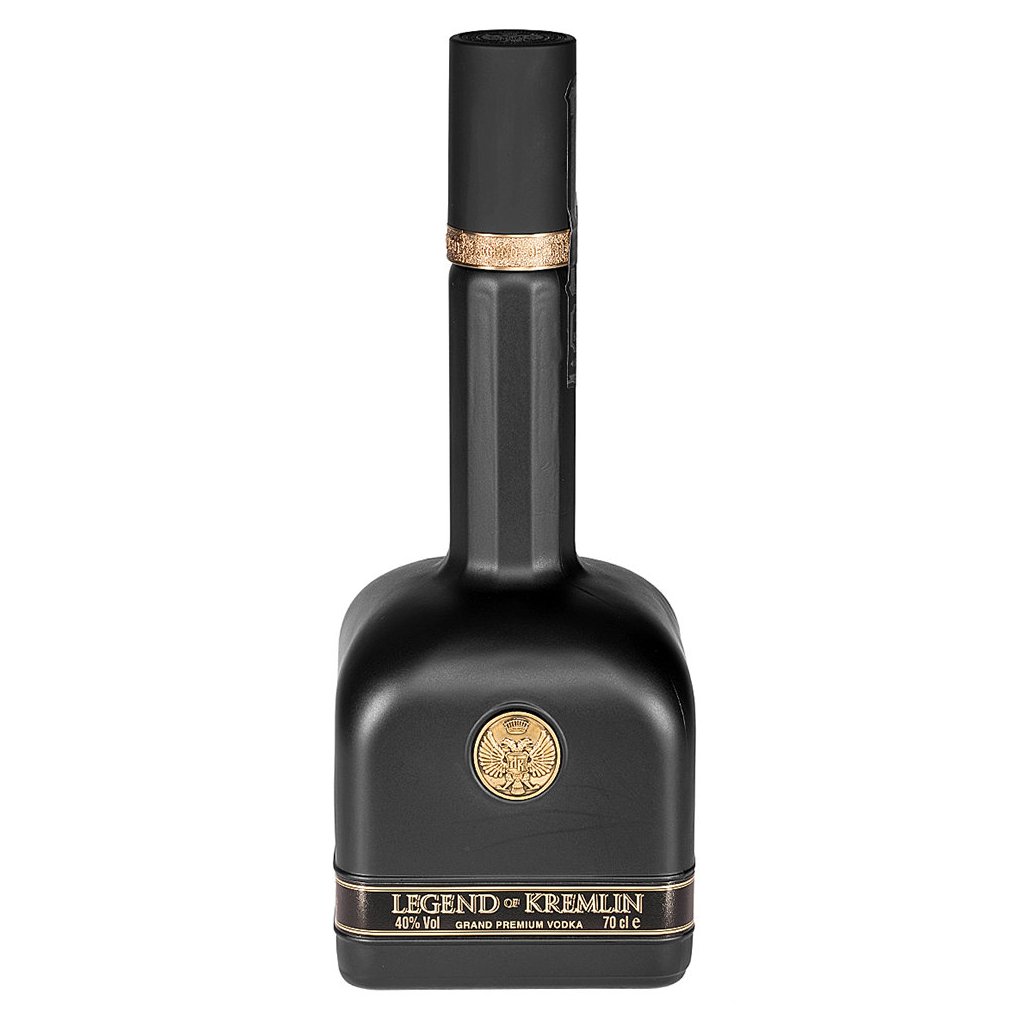 Legend of Kremlin Black čierny fľaša ruská vodka alkohol red bear Bratislava