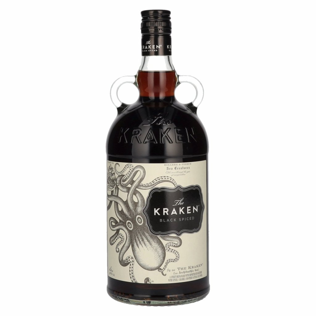 Kraken black Spiced 1L tmavý korenený rum red bear alkohol online distribúcia bratislava