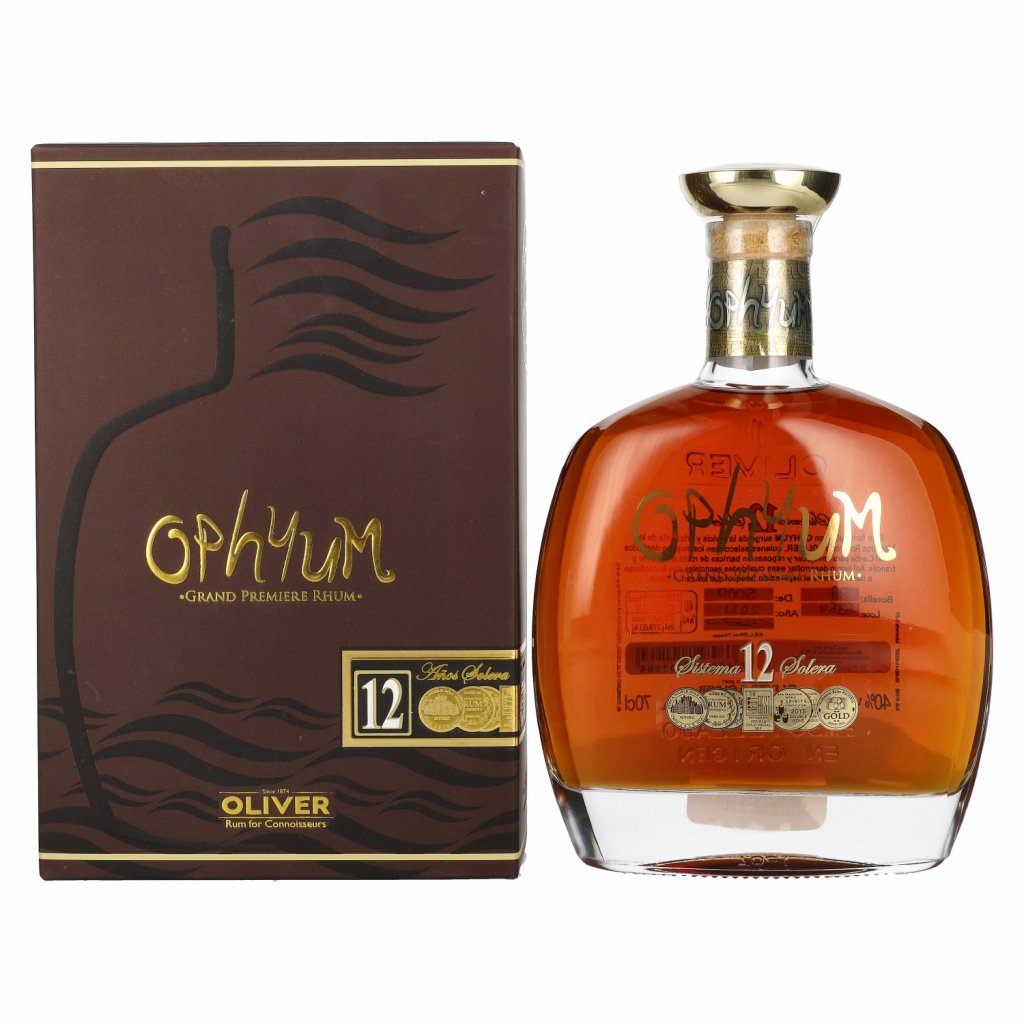 Ophyum Grand Premiere Rhum tmavý rum v darčekovom balení red bear alkohol bratislava