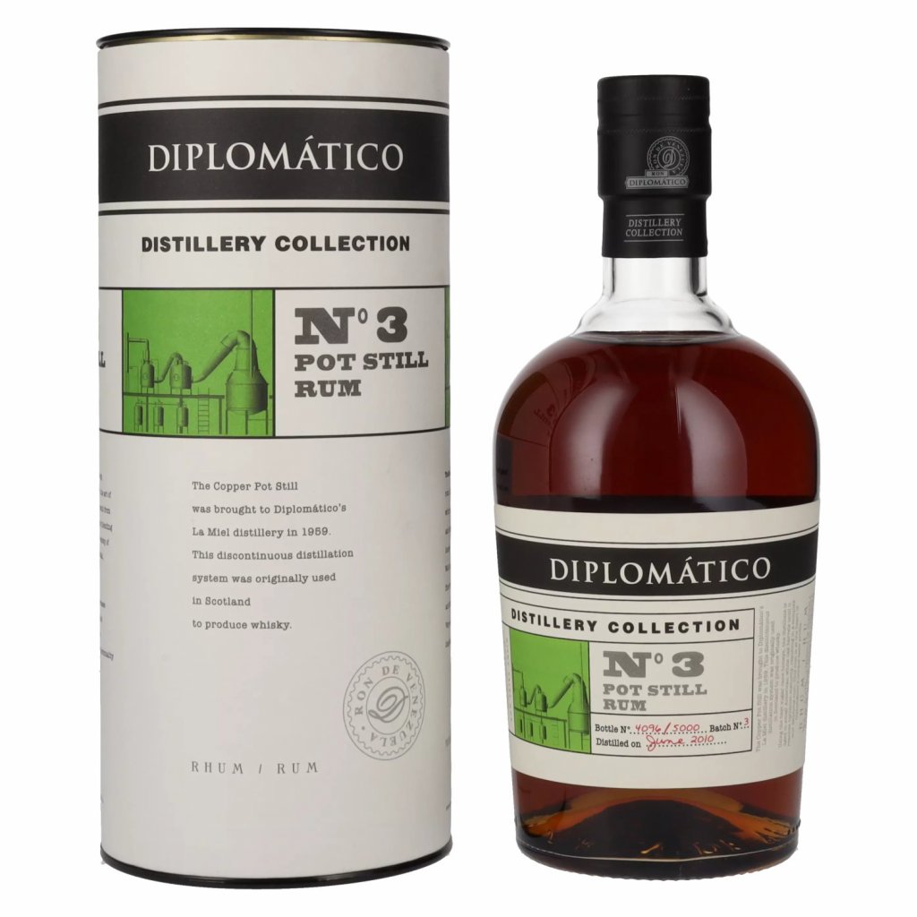 diplomatico Distillery collection No. 3 pot still tmavý rum red bear online obchod s alkoholom