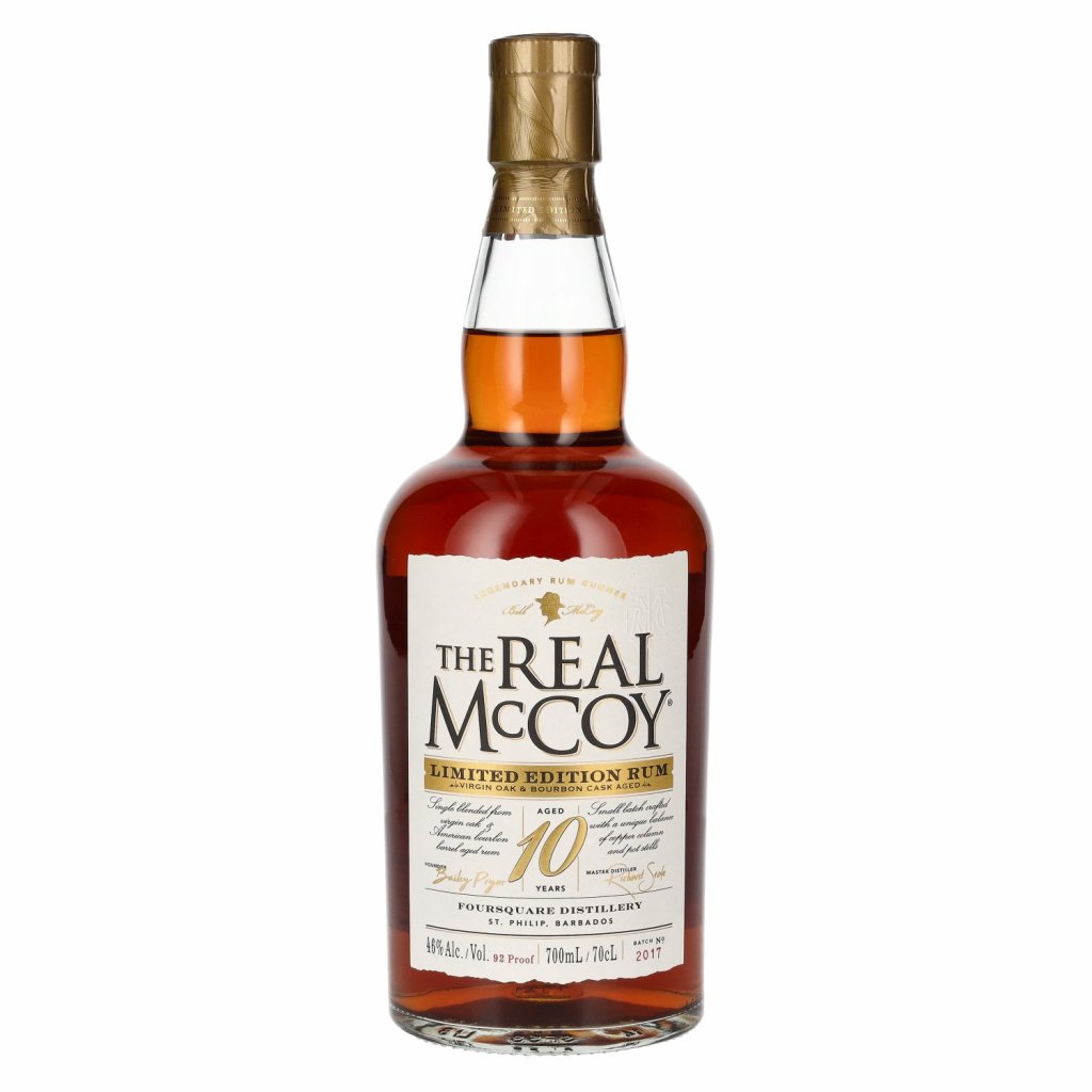 Real McCoy 10y limitovaná edícia tmavý rum redbear alkohol online bratislava