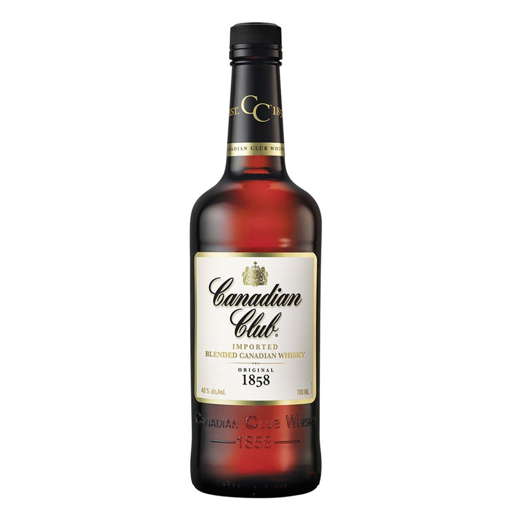 Canadian club 1858 kanadská whisky alkohol red bear Bratislava