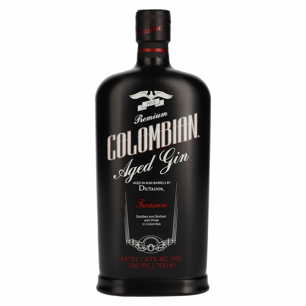 Dictador Colombian Reasure Black gin čierny gin red bear alkohol online distribúcia bratislava