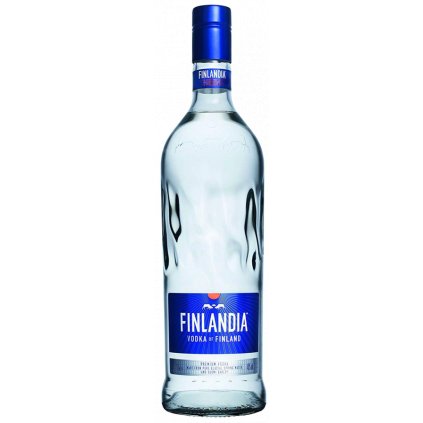 Finlandia 40% 1L alkohol vodka Red Bear drink Bratislava