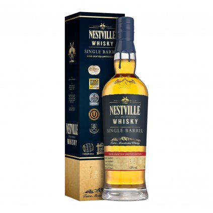 Nestville whisky single barrel slovenská whisky red bear online alkohol bratislava