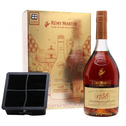 Rémy Martin 1738 Accord Royal cognac ICE 40% 0,7L v kartóne s formou na ľad alkohol darčekové balenie Bratislava Red Bear online