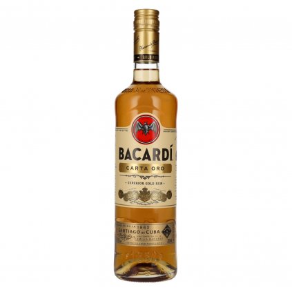 Bacardi Carta oro 37,5 tmavý rum redbear alkohol online distribúcia bratislava