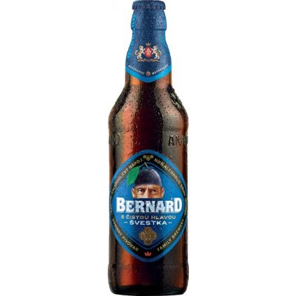 Bernard pivo Slivka nealkoholické 0,5L sklo (prepravka 20x) nealkoholické pivo RedBear Bratislava online distribúcia