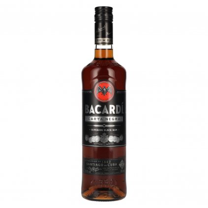 Bacardi Carta negra čierny tmavý rum redbear alkohol online distribúcia bratislava