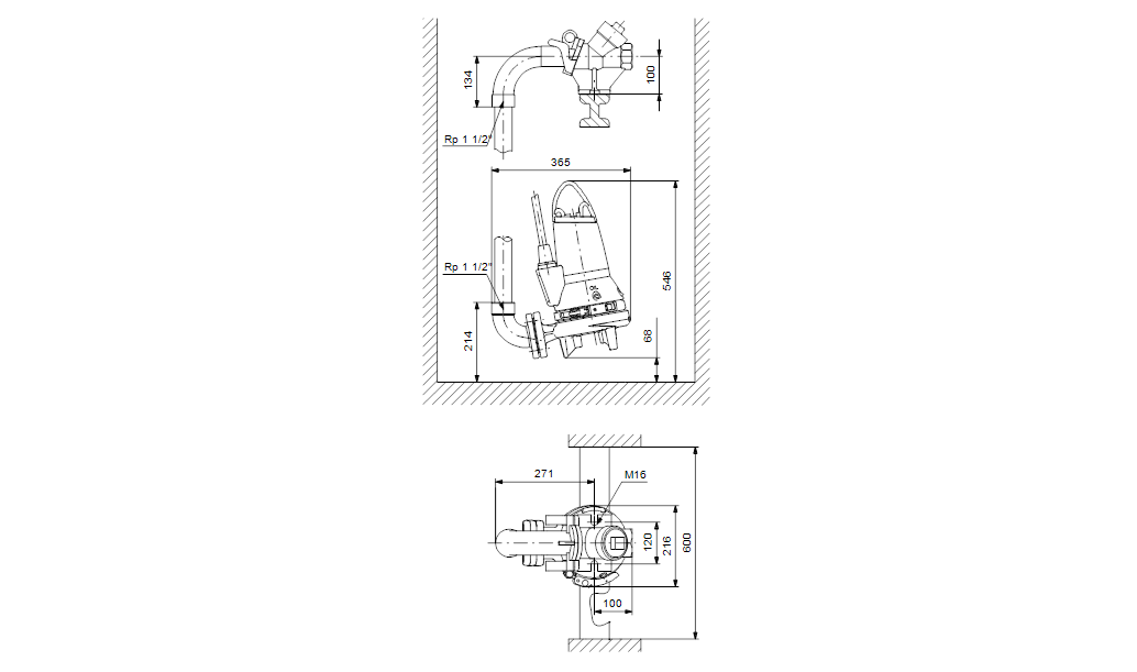 Čerpadlo Grundfos SEG.40.09.2.50B 1,4kW 400V 96075897 Obrázek