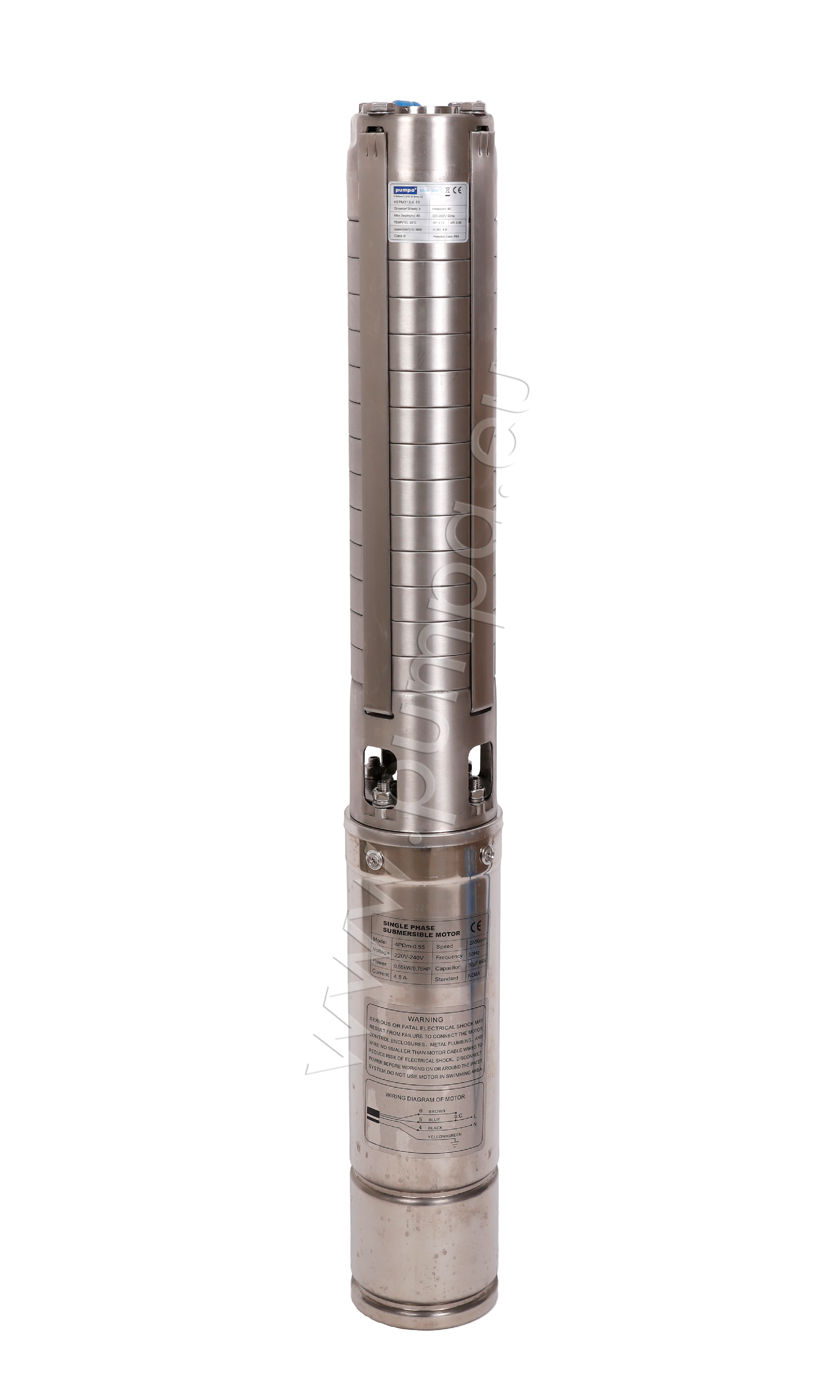 PUMPA blue line 4SPM 213 0,55kW 230V kabel 30m Obrázek