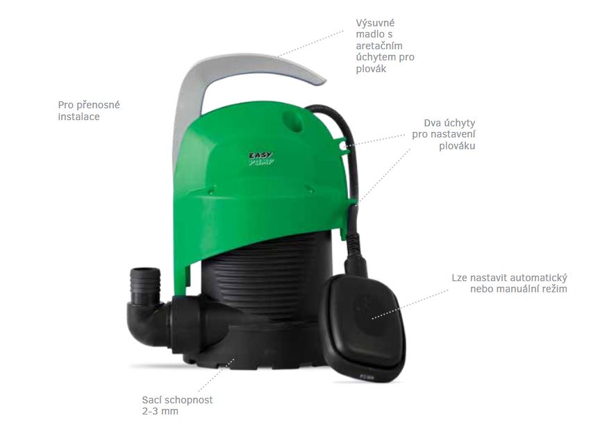 EASY PUMP Kalové čerpadlo EASY CW 200 Obrázek