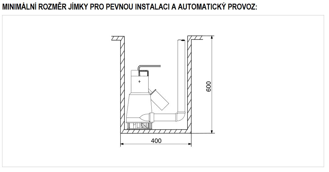 Ponorné čerpadlo DAB FEKA 600 M-A Obrázek