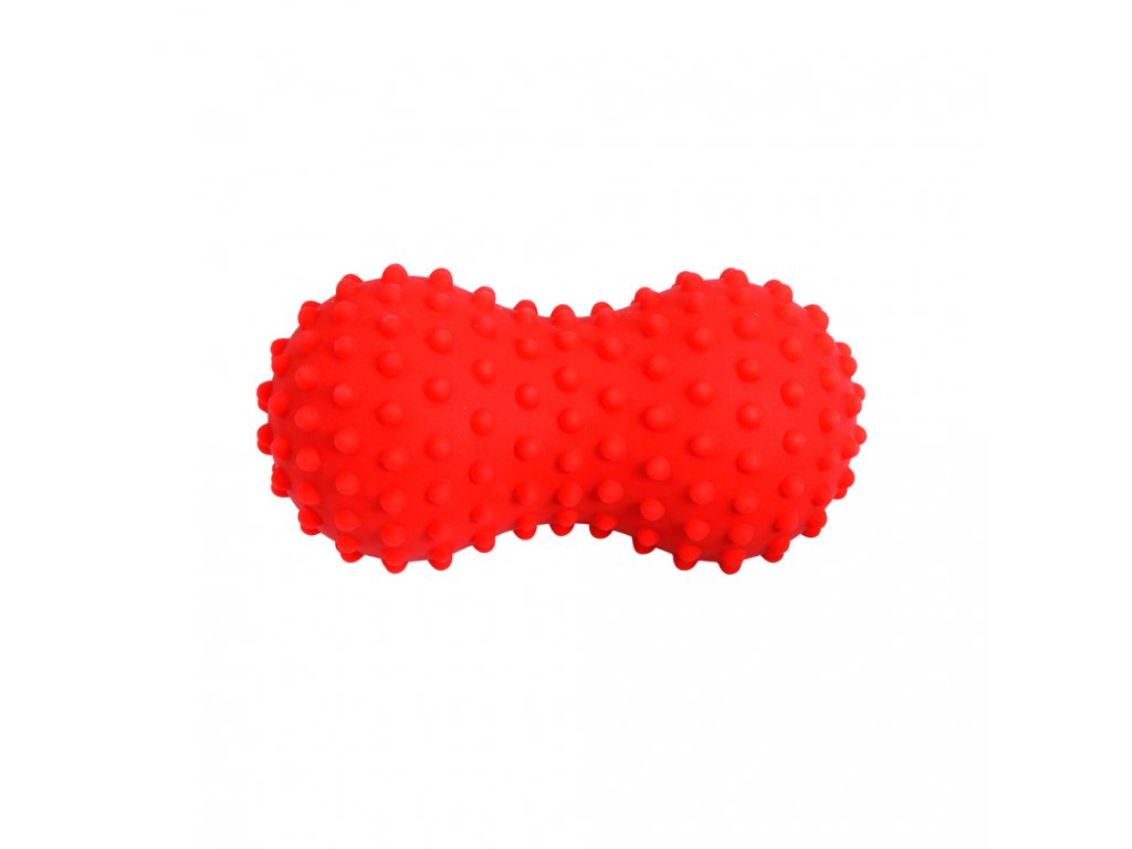 Masážny valček Peanut Spiky Roller, priemer 6,5 cm, dĺžka 14 cm