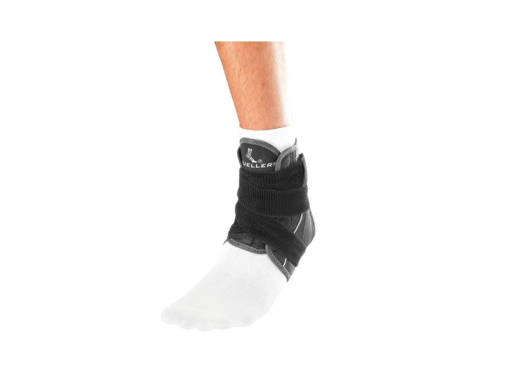 Mueller Hg80® Premium Ankle Brace w/Straps, členková ortéza s pásmi