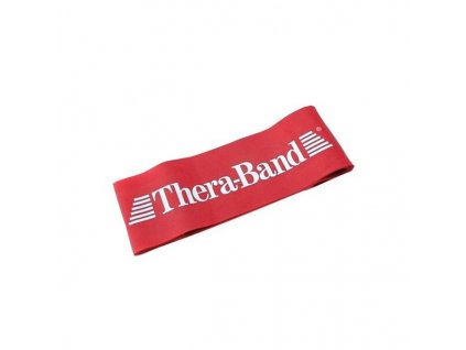 Thera-Band Loop 7,6 x 30,5 cm, červená, stredne silná