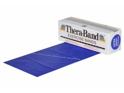 Thera-Band posilňovacia guma 5,5 m, modrá, extra silná