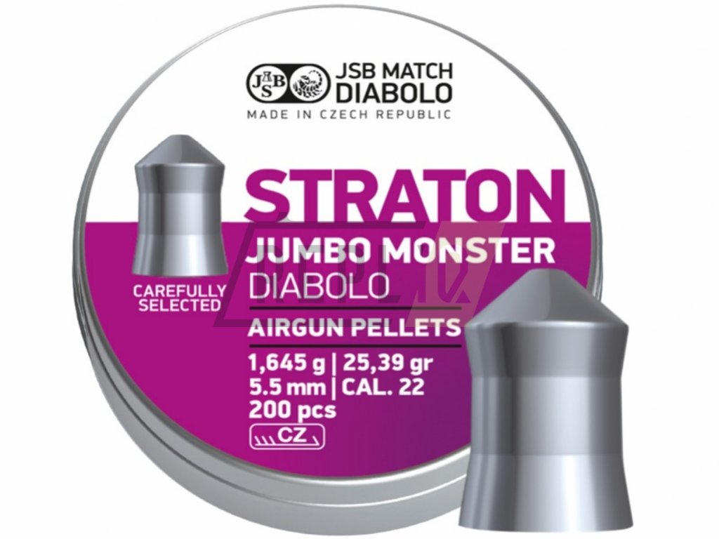 Diabolo JSB Straton Jumbo Monster 5,51mm 200ks