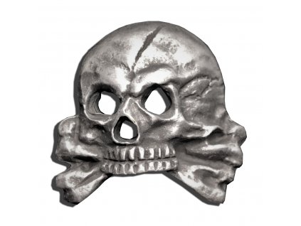 totenkopf skull badge for cap