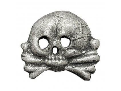 panzer division skull hat badge