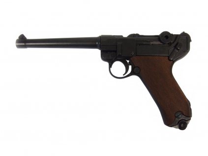 Pistole Parabellum Luger P.08, Německo 1898 (dřevěné střenky)  + Doprava zdarma na další nákup