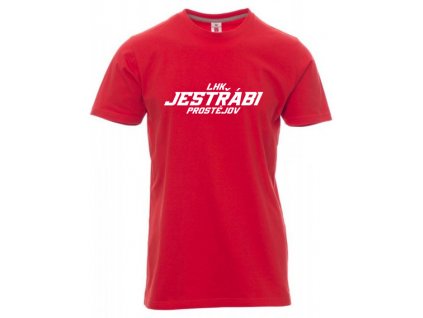 LHK Jestřábi Prostějov tričko s krátkým rukávem - Červená