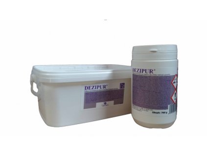 DEZIPUR práškový kyslíkový prostředek pro dezinfekci ploch a nástrojů 700g /dóza/