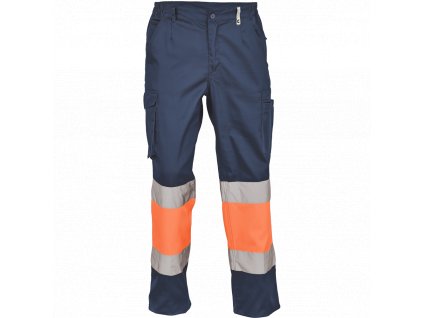 BILBAO HV kalhoty navy oranžová