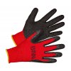 MANOS rukavice pracovní ochranné - Černo/černé (12 párů)