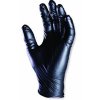 EURO-ONE 5930 jednorázové rukavice nepuudrované - Černá