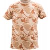 CRAMBE tričko s krátkým rukávem - Camouflage béžová