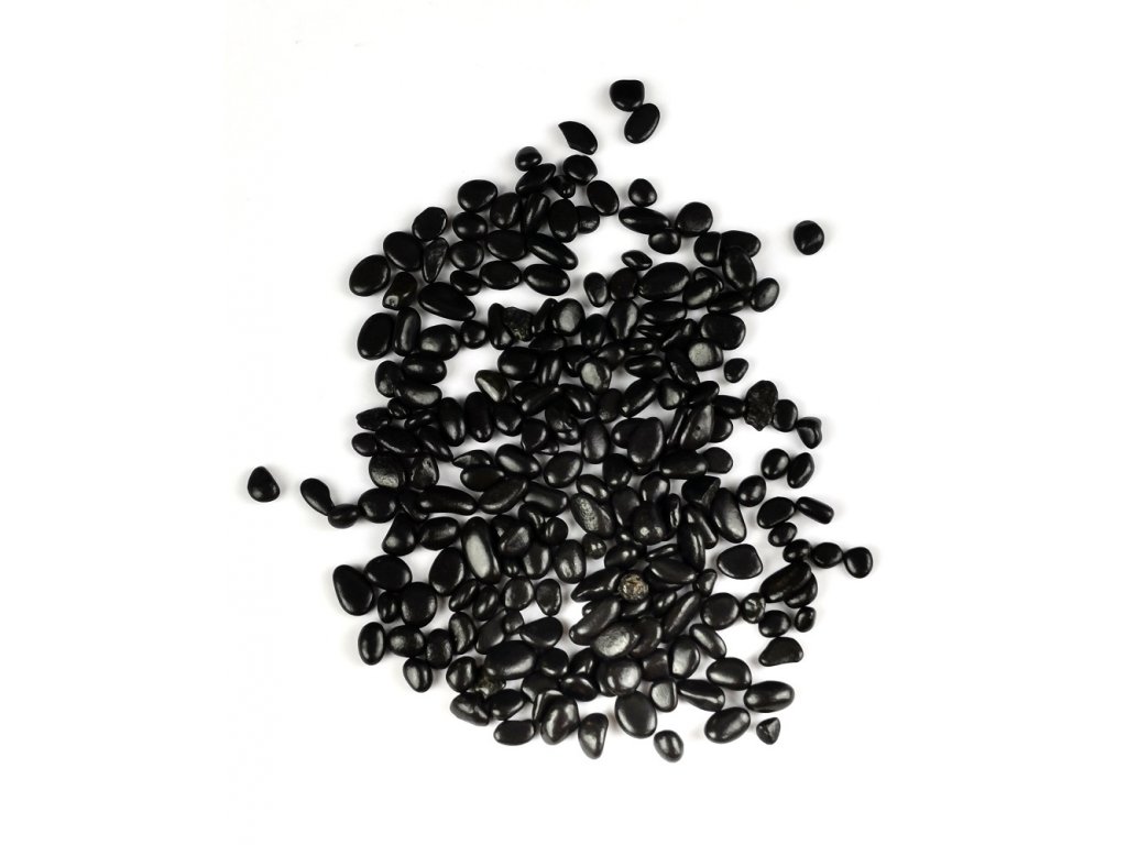 Prírodné tromlované minerály - Obsidián 4-10 mm