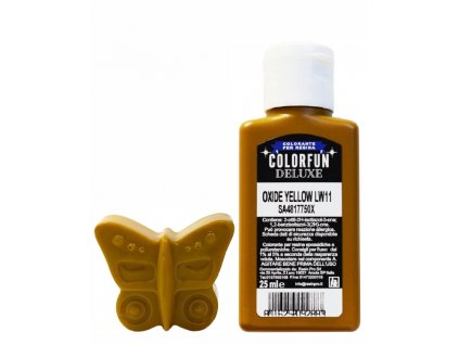 Oxidovo žltá farba do živice rada COLORFUN 25 ml