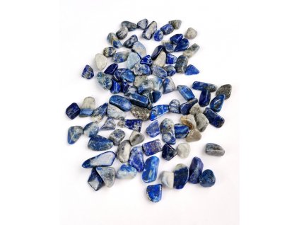 Prírodné tromlované minerály - Lapis Lazuli (Lazurit) 4-15 mm