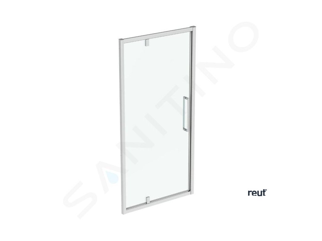 Ideal Standard i.Life Pivotové sprchové dvere 850 mm, silver bright/číre sklo T4838EO