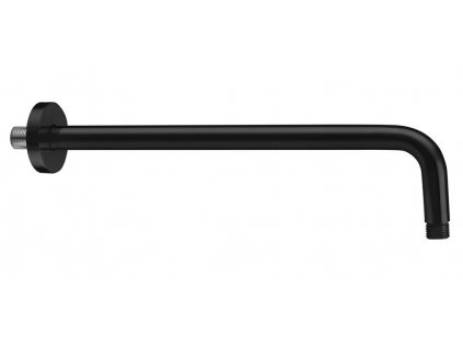 Sapho Sprchové ramienko guľaté, 400mm, čierna matná SL103