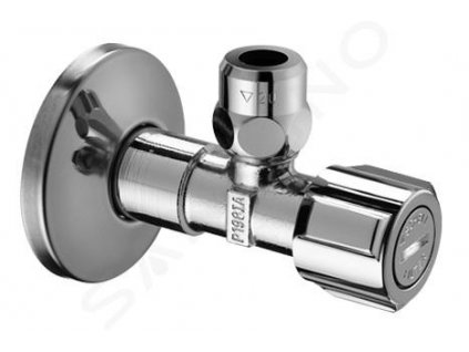 Schell Comfort Rohový regulačný ventil s jemným filtrom, chróm 054280699