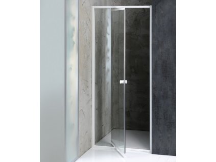 Aqualine AMICO sprchové dvere výklopné 1040-1220x1850mm, číre sklo G100