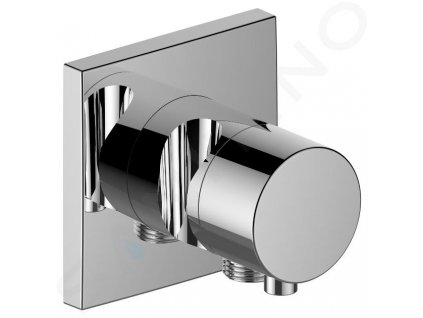Keuco IXMO Uzatvárací a prepínací ventil pod omietku, 3 výstupy, s pripojením a držiakom sprchy, chróm 59549011202