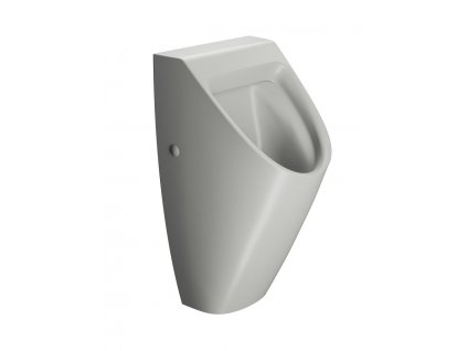 GSI COMMUNITY urinál so zakrytým prívodom vody 31x65cm, cenere mat 909717