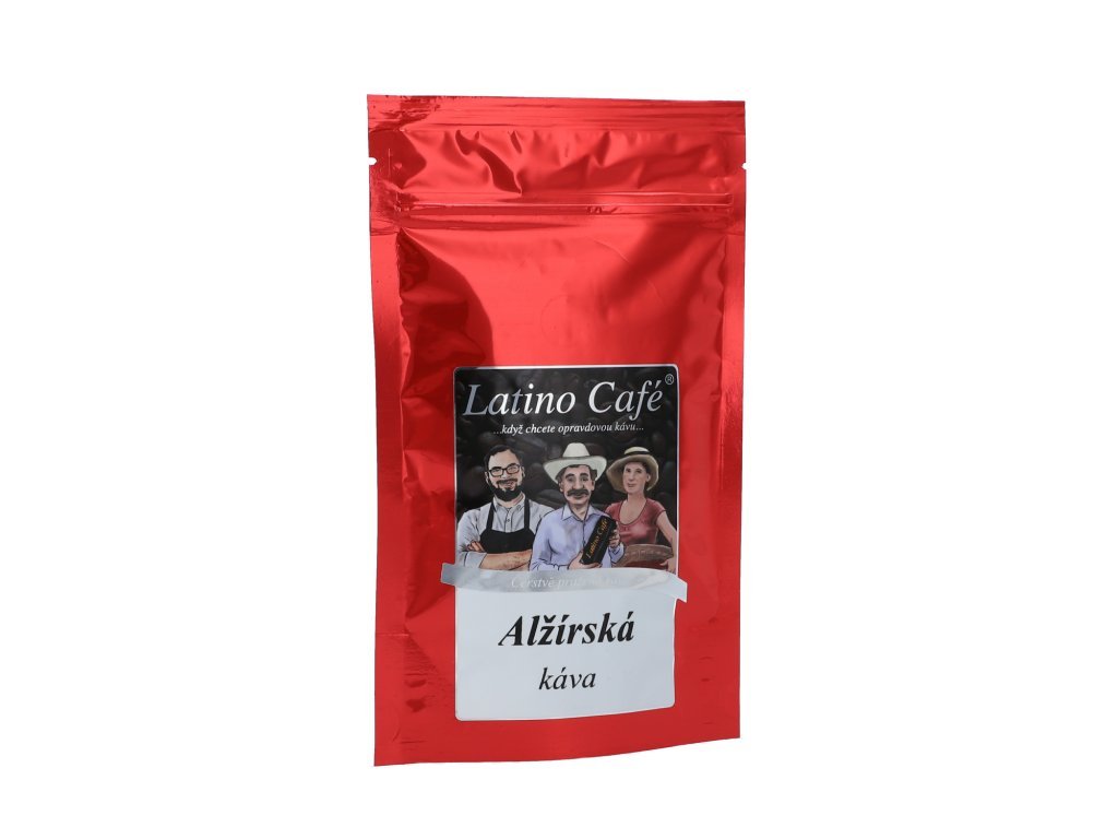 Latino Caffé Zrnková aromatizovaná Alžírská káva 100g