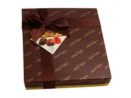 Maitre Truffout Čokoládová bonboniéra v elegantním hnědém balení 200g