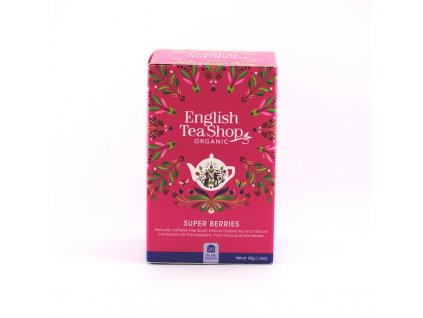 English Tea Shop Bio čaj ovocný rooibos a červené ovoce 20 sáčků