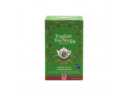 English Tea Shop Zelený čaj s granátovým jablkem 20 sáčků